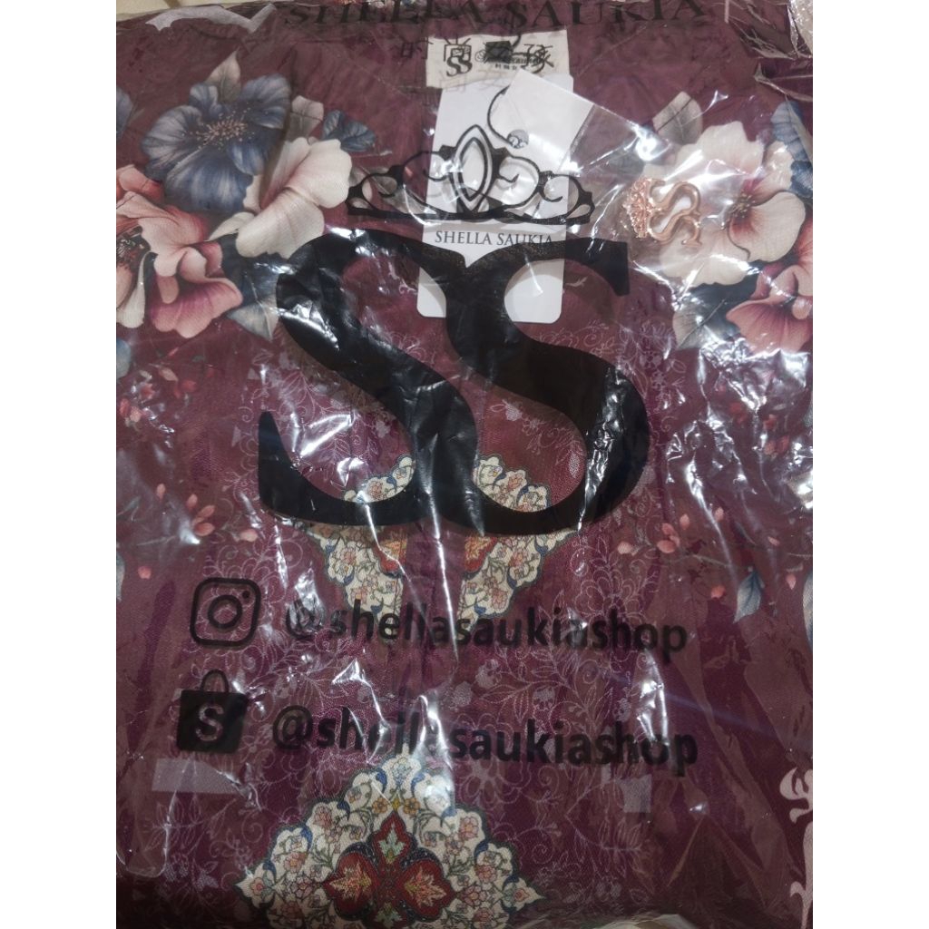 Gamis ShellaSaukia silk