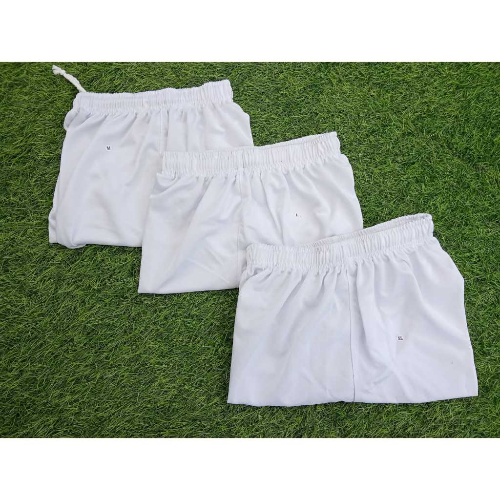 KOLOR PUTIH POLOS | CELANA PENDEK PUTIH POLOS | KOLOR OLAHRAGA | CELANA TES TNI  POLRI