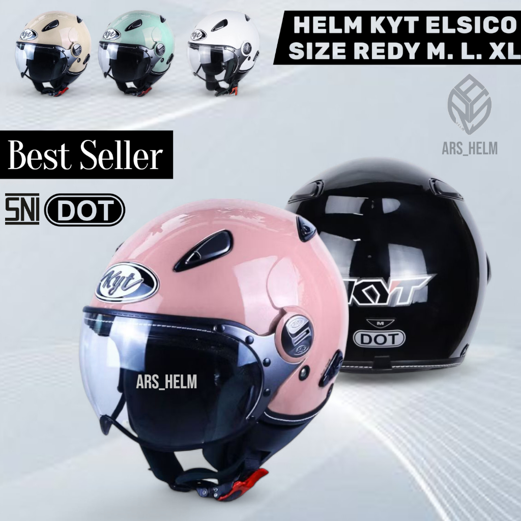HELM RETRO KYT ELSICO ORIGINAL | HELM KYT ELSICO