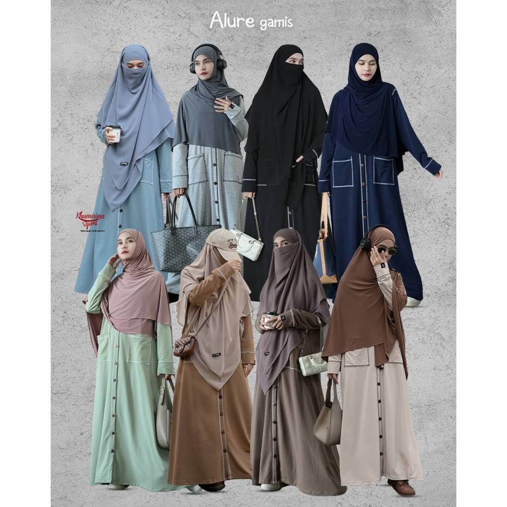 NEW GAMIS SYARI DEWASA ALURE BY KHUMAIRA SYARI (GAMIS ONLY)