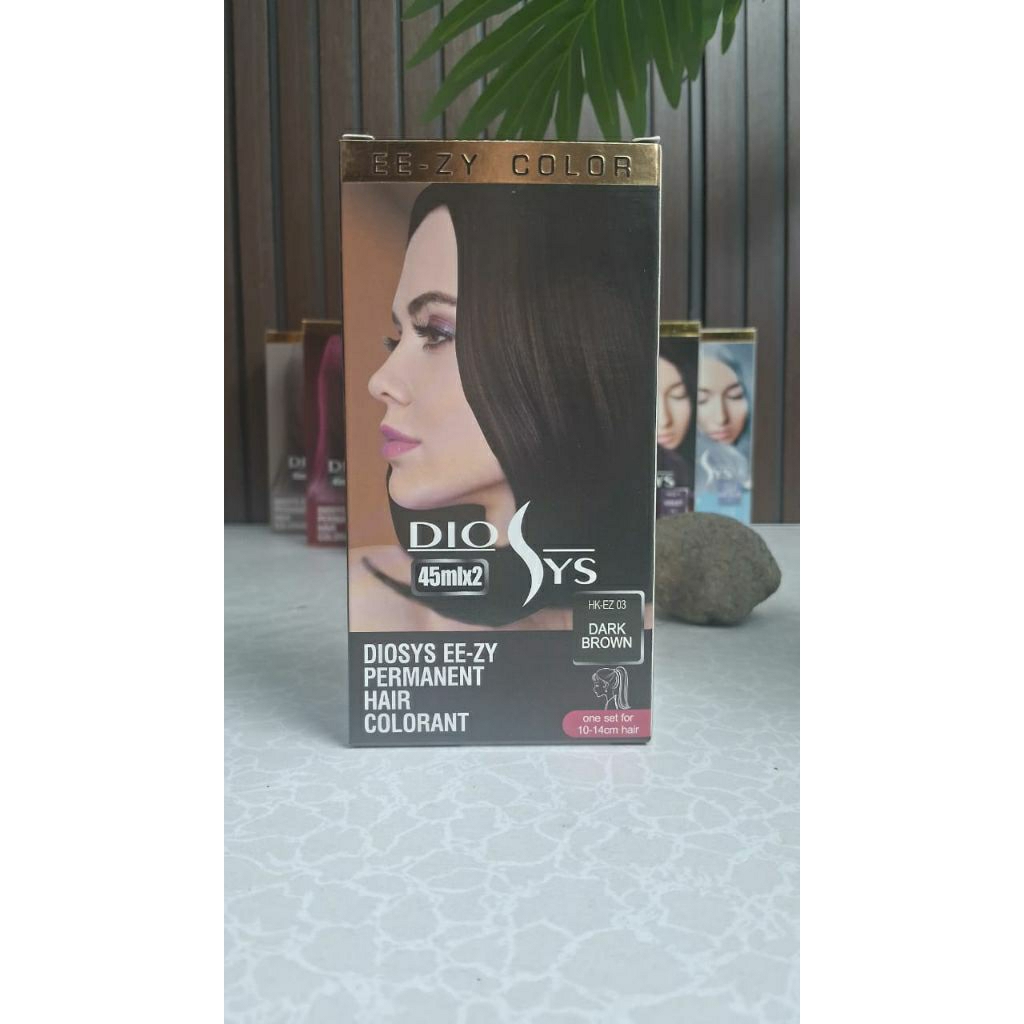 Diosys Permanent Hair Colorant 45mlX2 pewarna rambut yang cocok digunakan sehari - hari agar tampil 