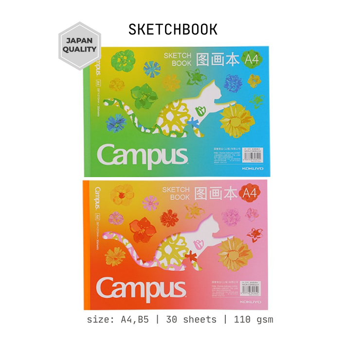 

Kokuyo Campus Buku Sketsa Gambar Sketch Book WCN-CSKB