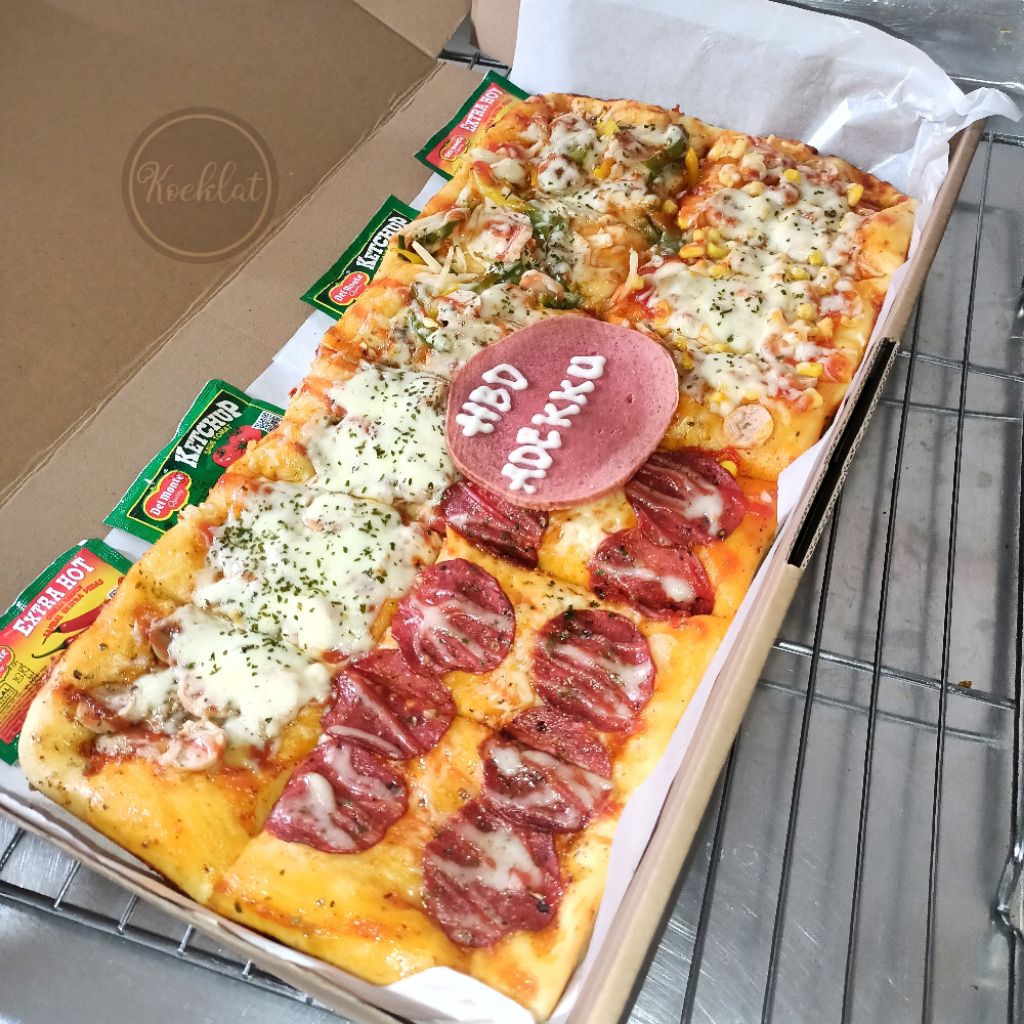 

(INSTANT) GRESIK PIZZA PANJANG 40X20