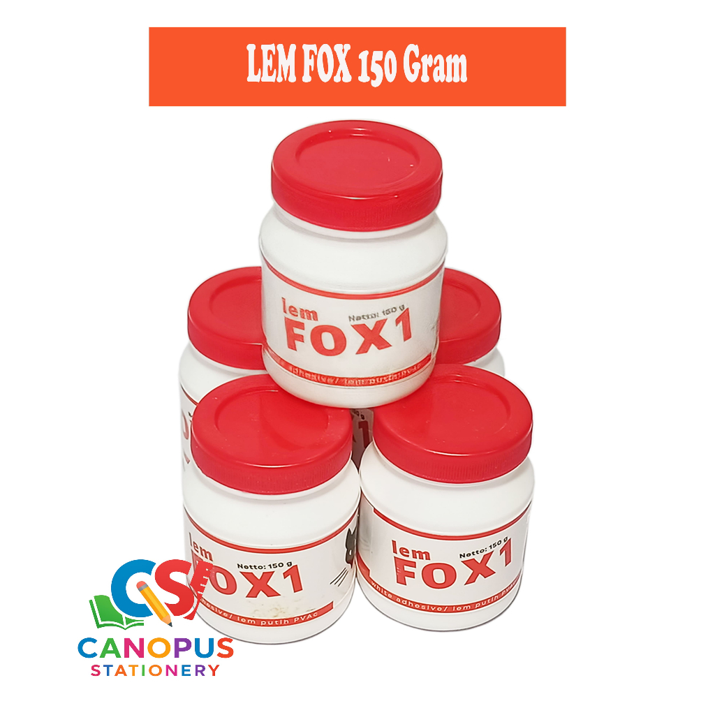 

Lem Kertas Lem Fox 150gr Putih