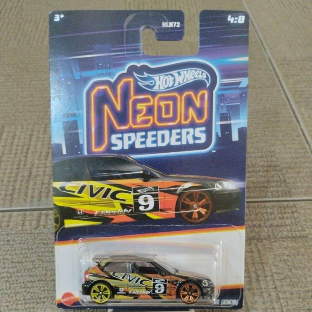 HOT WHEELS HONDA CIVIC TYPE R NEON SPEEDERS (6)