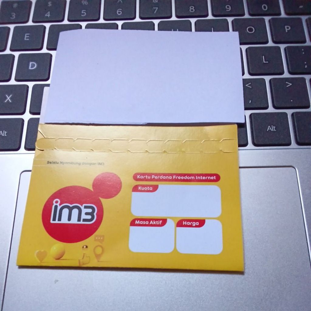 Kartu Perdana Sim Card Indosat Tri Hifi Air