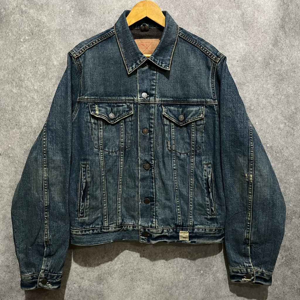 ABERCROMBIE WORKWEAR DENIM BLANKET Size L