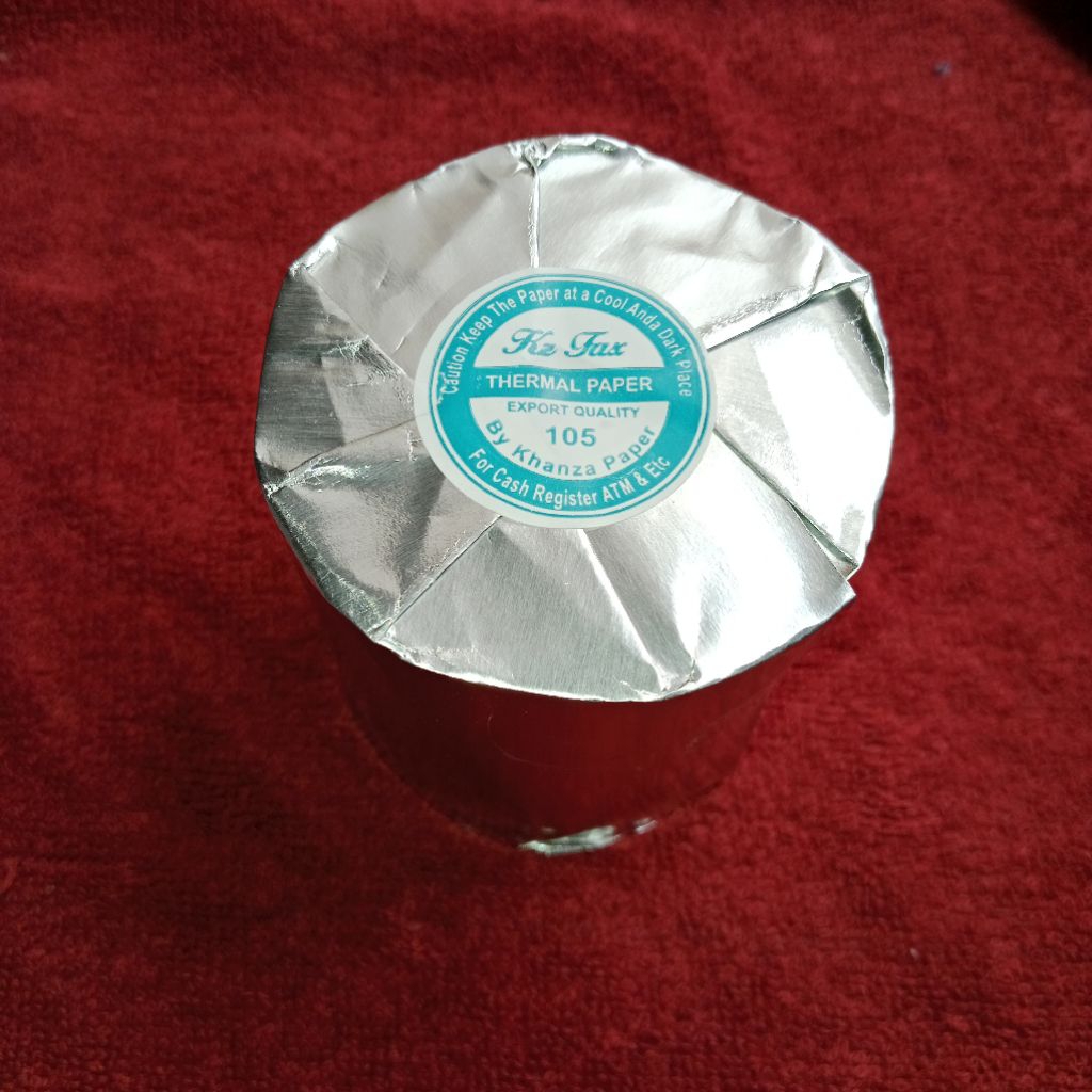 

Kertas thermal ATM paket 10 roll uk 80x80 mm