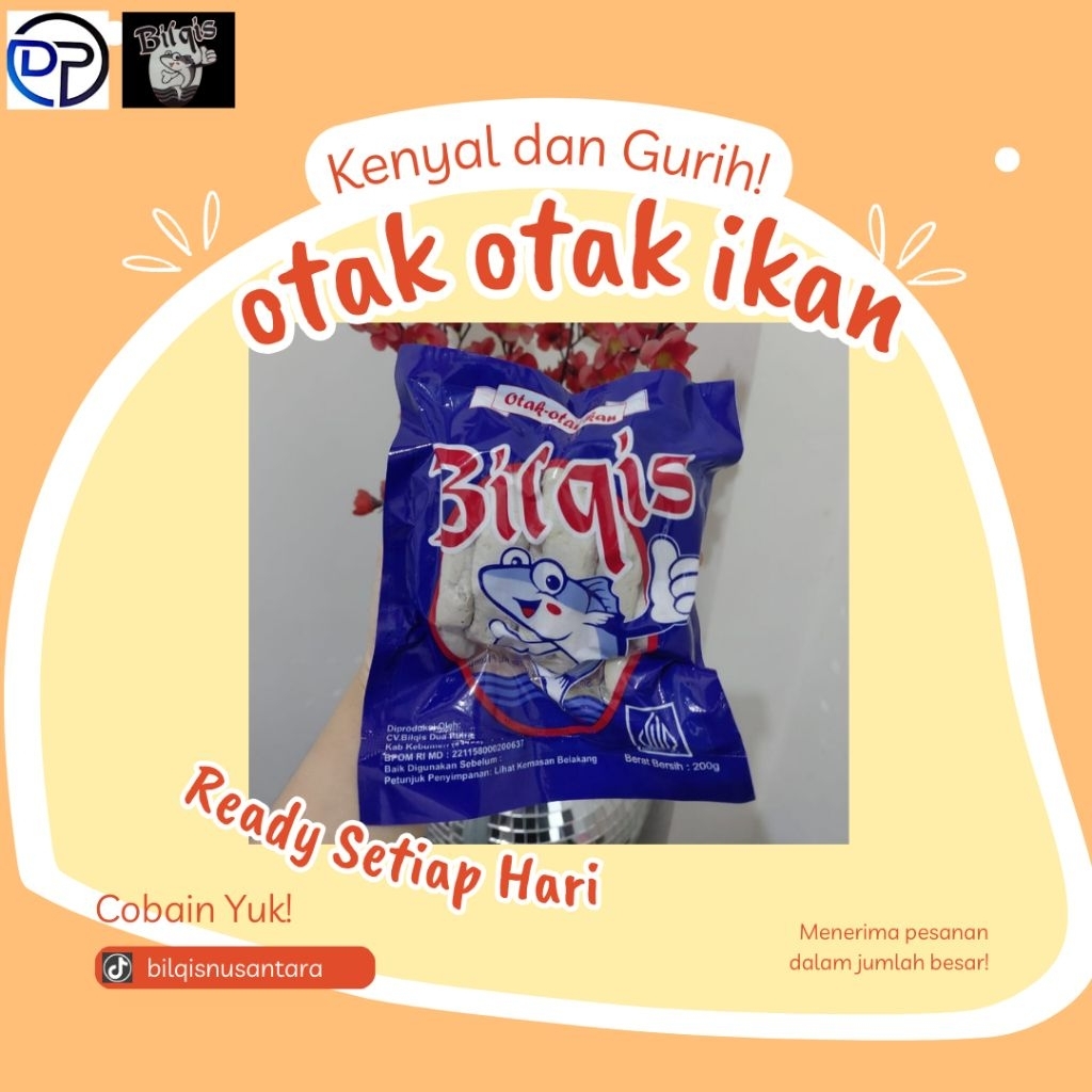 

Best Seller Otak Otak Ikan Bilqis kemasan 200 gr