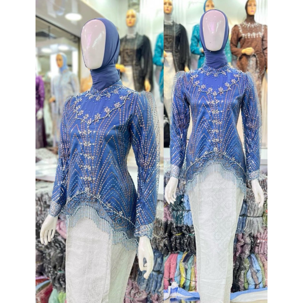 Kebaya Wanita Pesta Elegan / Kebaya Premium Mewah Wisuda /Atasan kebaya Kekinian /Baju Kebaya Modern