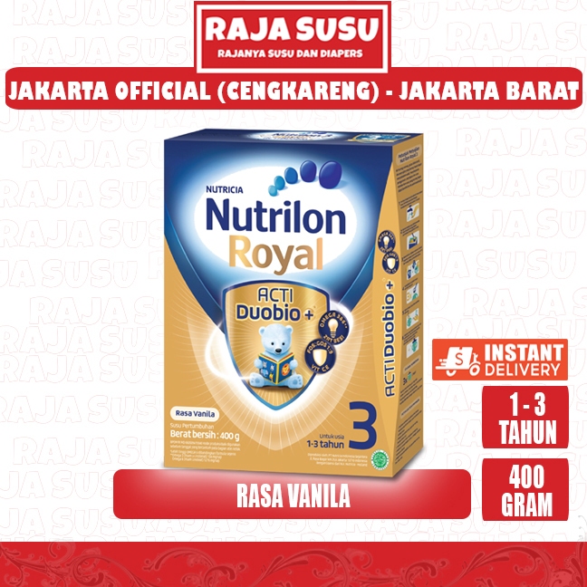 NUTRILON ROYAL 3 VANILA 400 GR - RAJA SUSU
