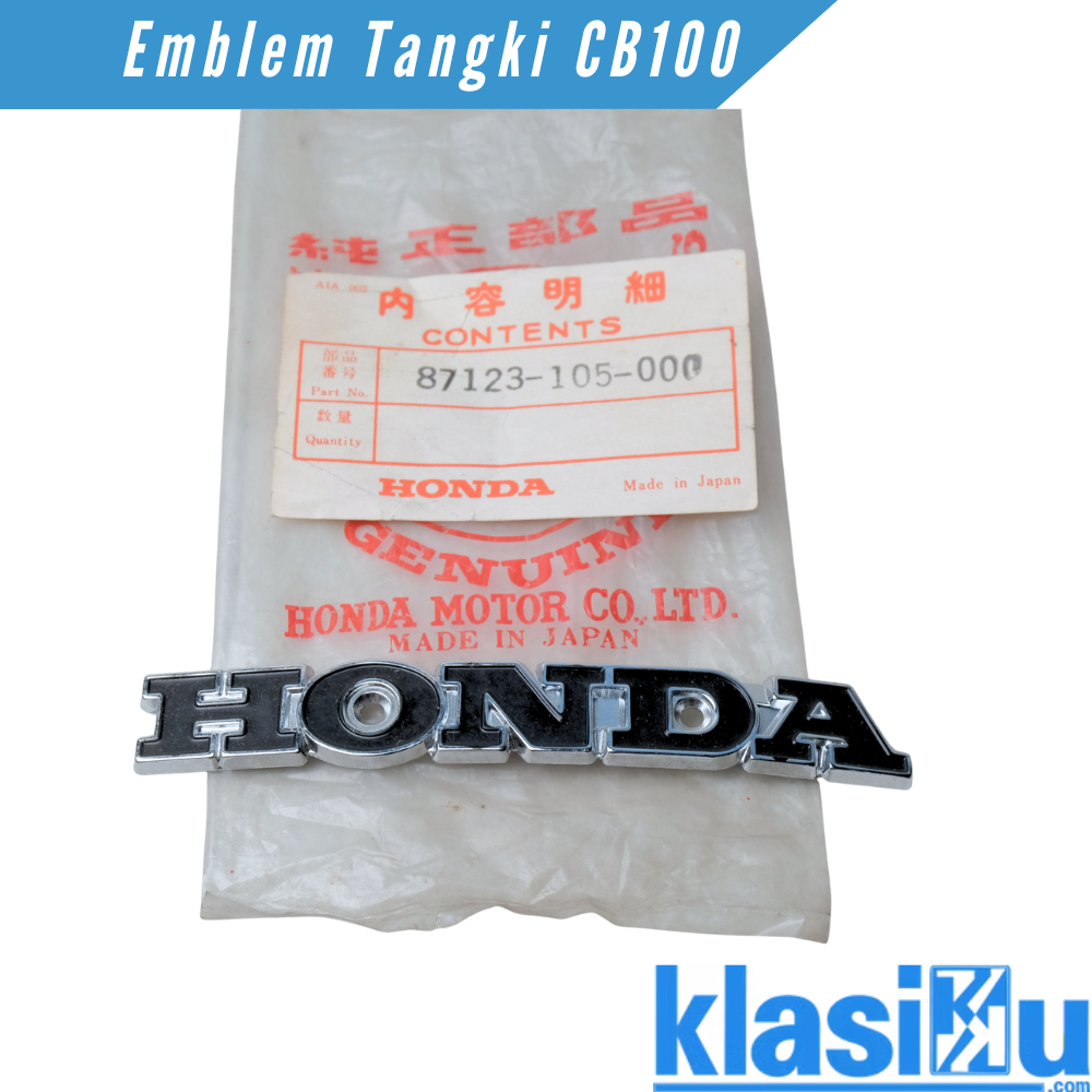 Emblem Logo Tangki Emblem fuel tank tangki Honda cb100 cb125 s90z cb175 cb350 cl100 sl100 Original 8