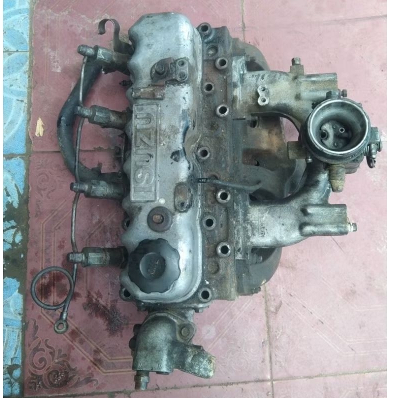 deksel kop head cylinder Chevrolet luv diesel C190 asli bergaransi