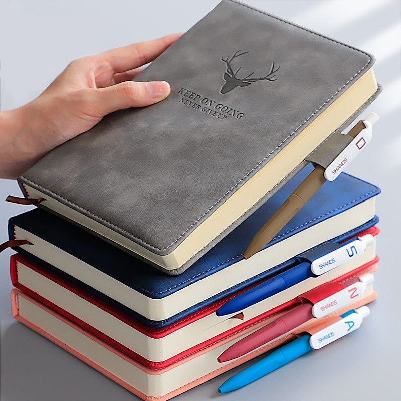 

Super Thick A5 Notebook Daily Weekly Planner Personal Agenda Business Notepad Office School Supplies 200Pages/360Pages