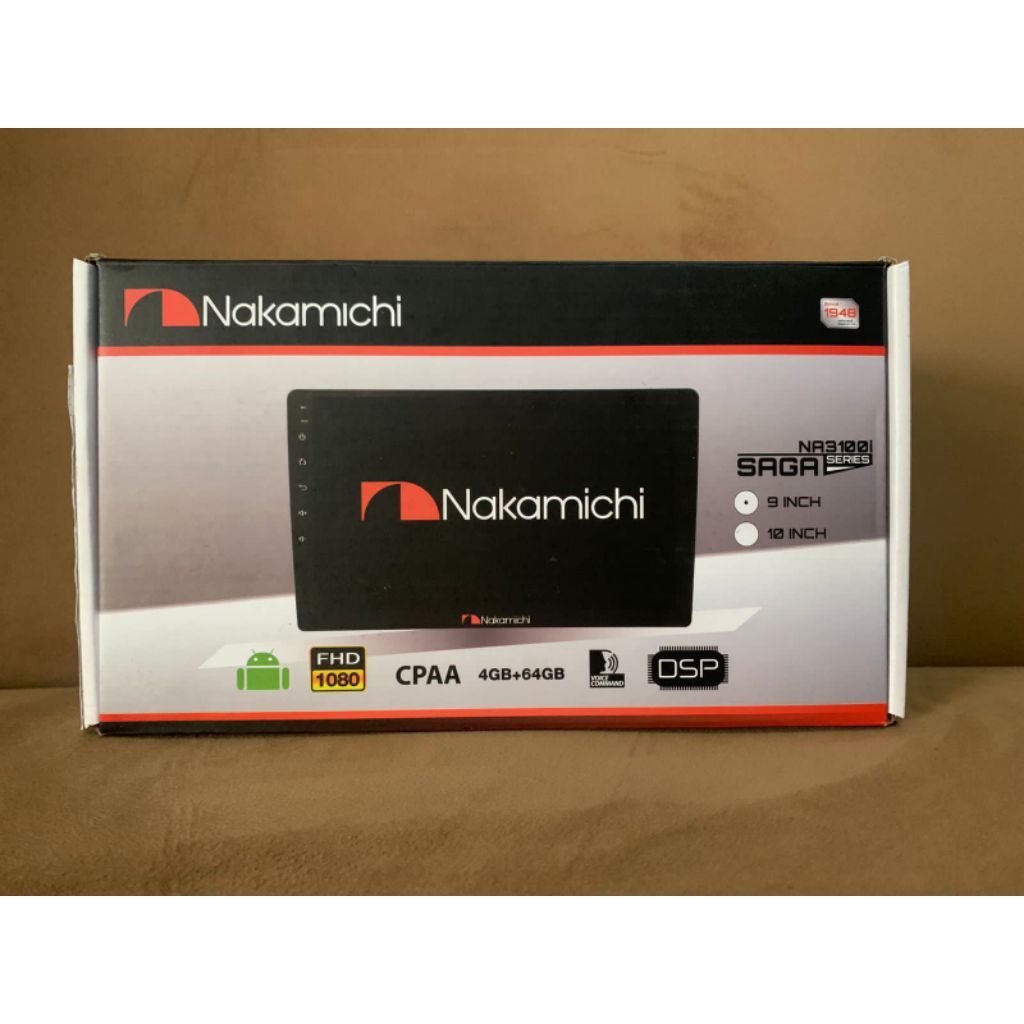 head unit nakamichi ram 4/64 termurah all car