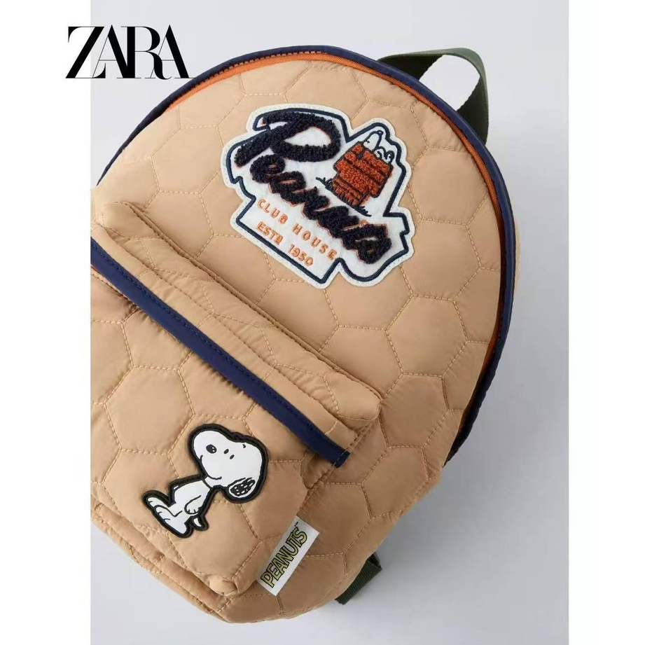 BAB535 chubbygrosir Tas ZaRA Ransel Anak Sekolah PAUD/TK Laki-Laki Dan Perempuan Snoopy tas punggung