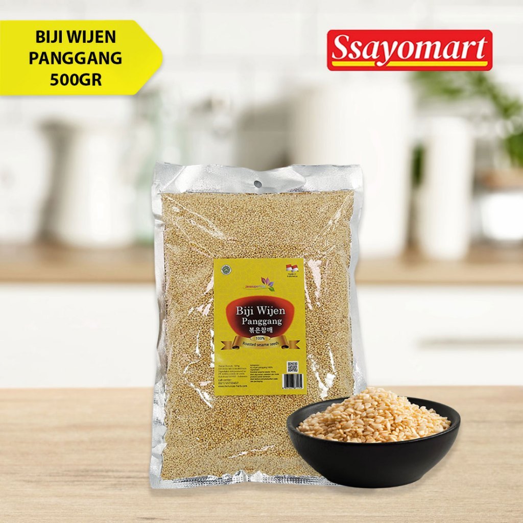 

Biji Wijen Panggang / Sesame Seeds Roasted 500g