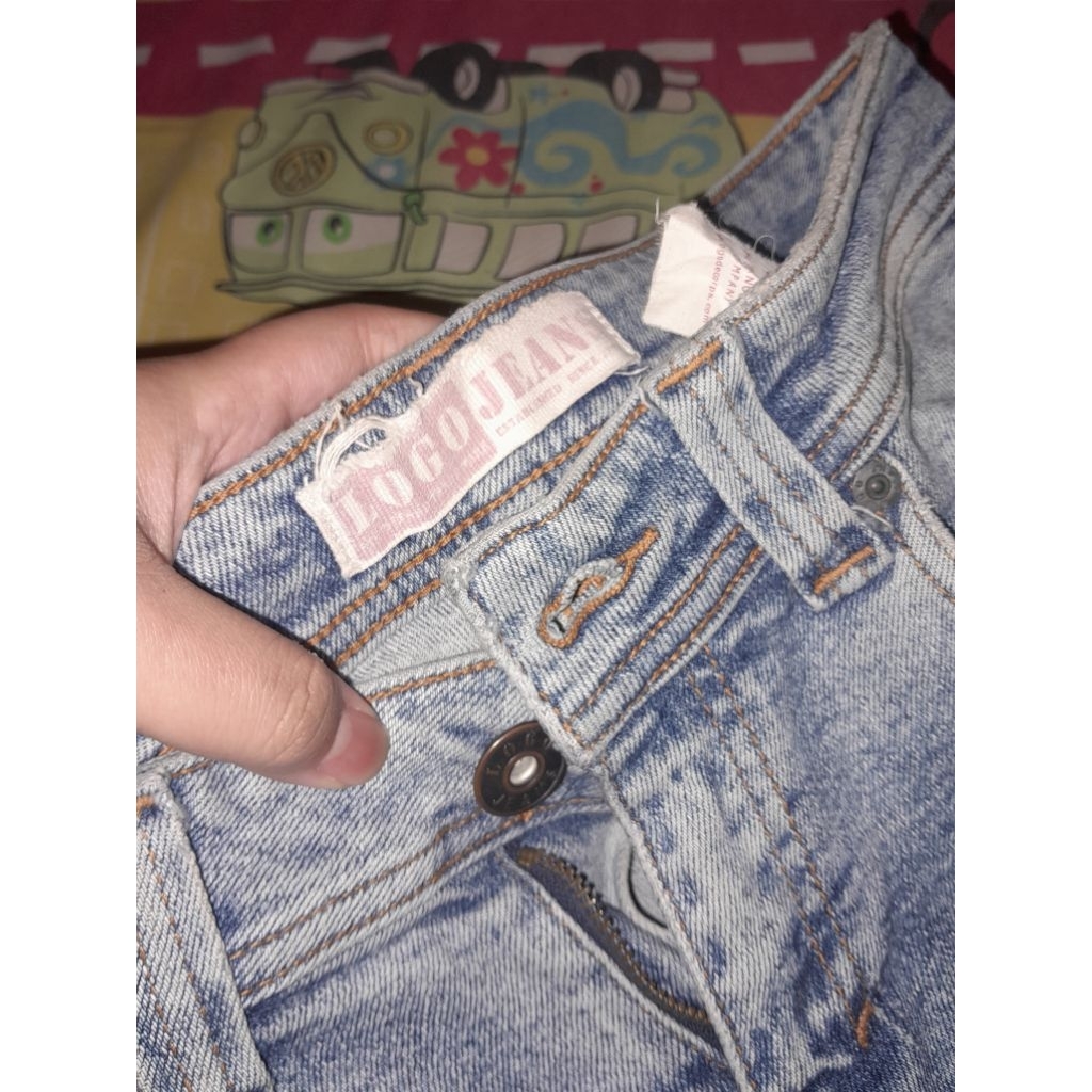 preloved jeans wanita skinny LOGO JEANS original