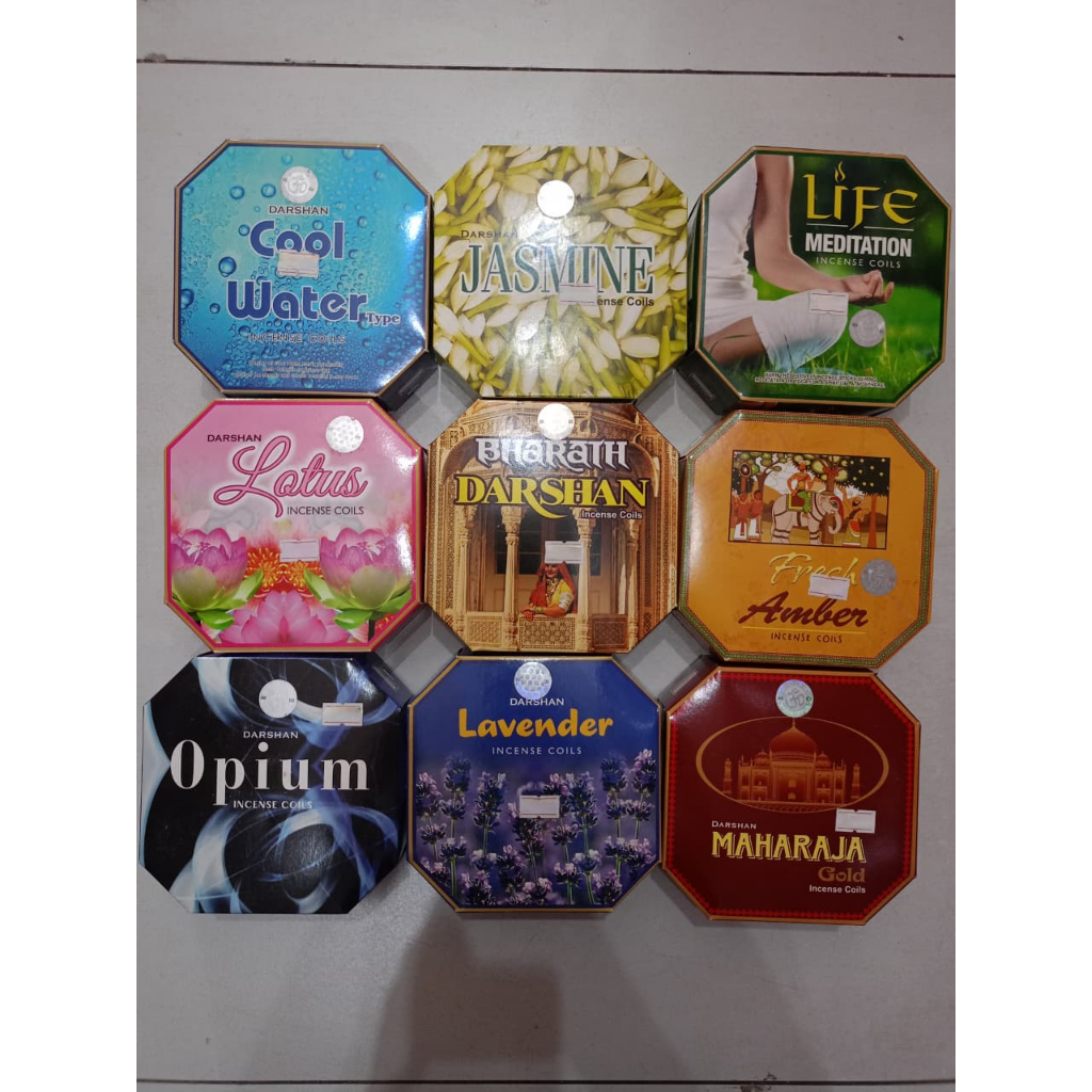 [HIO] Thak Hio Darshan 24jam/Incense Coil Darshan 24jam/Dupa Lingkar Darshan 24jam/Dupa Lingkar Indi