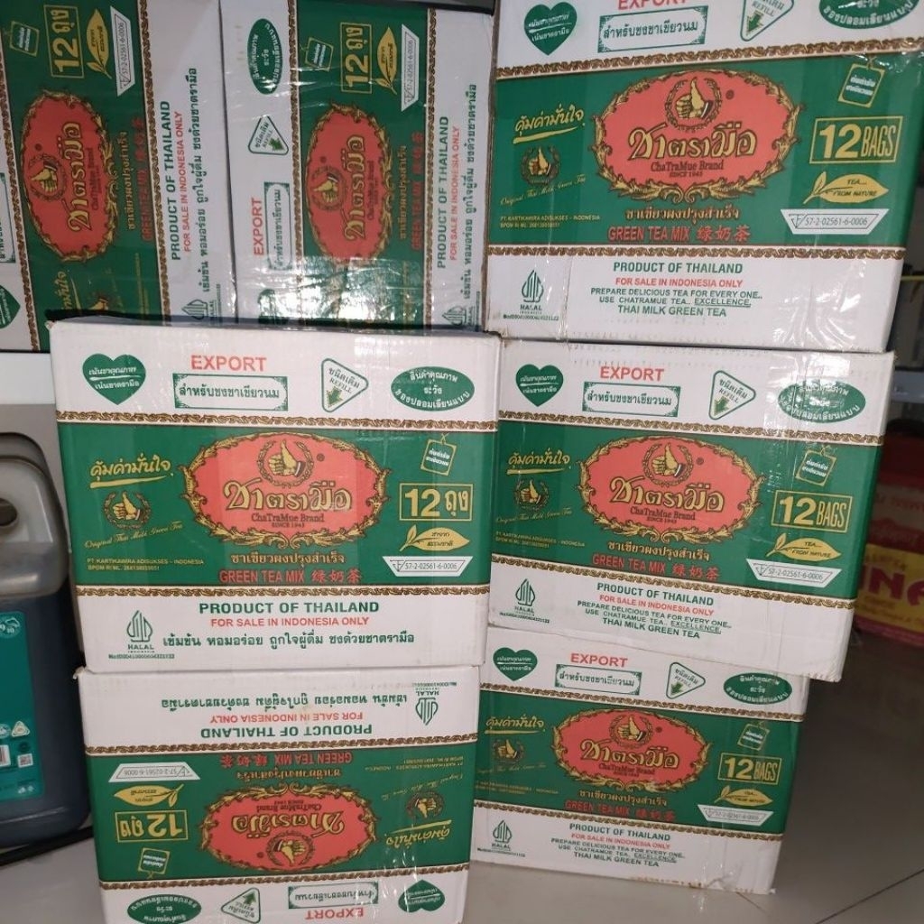 

Greentea Chatramue kartonan isi 12 pcs