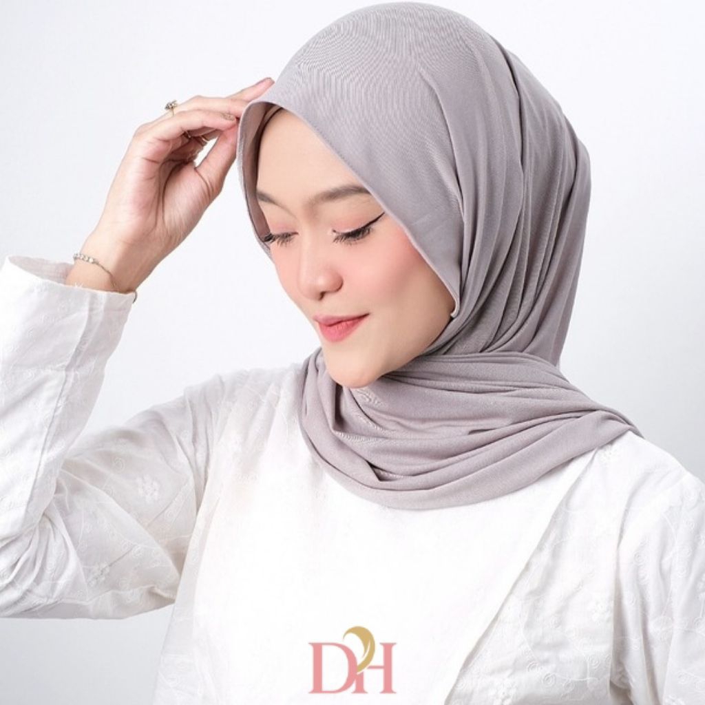Dzeisy Hijab Pashmina Panjang Jersey Premium | Bahan Adem, Stretch & Rapi | Best Seller Pashmina Jer