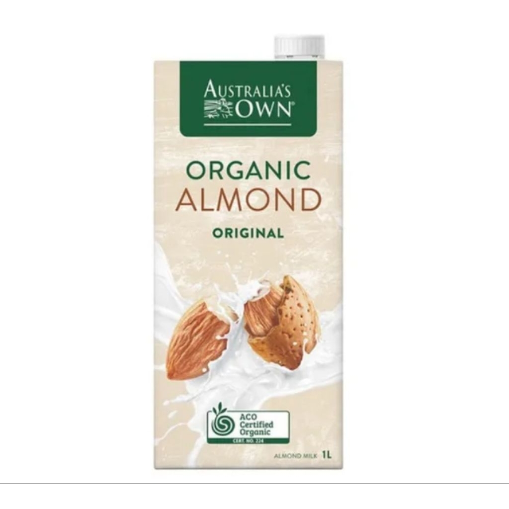 

australia's own organic almond milk original 1lt