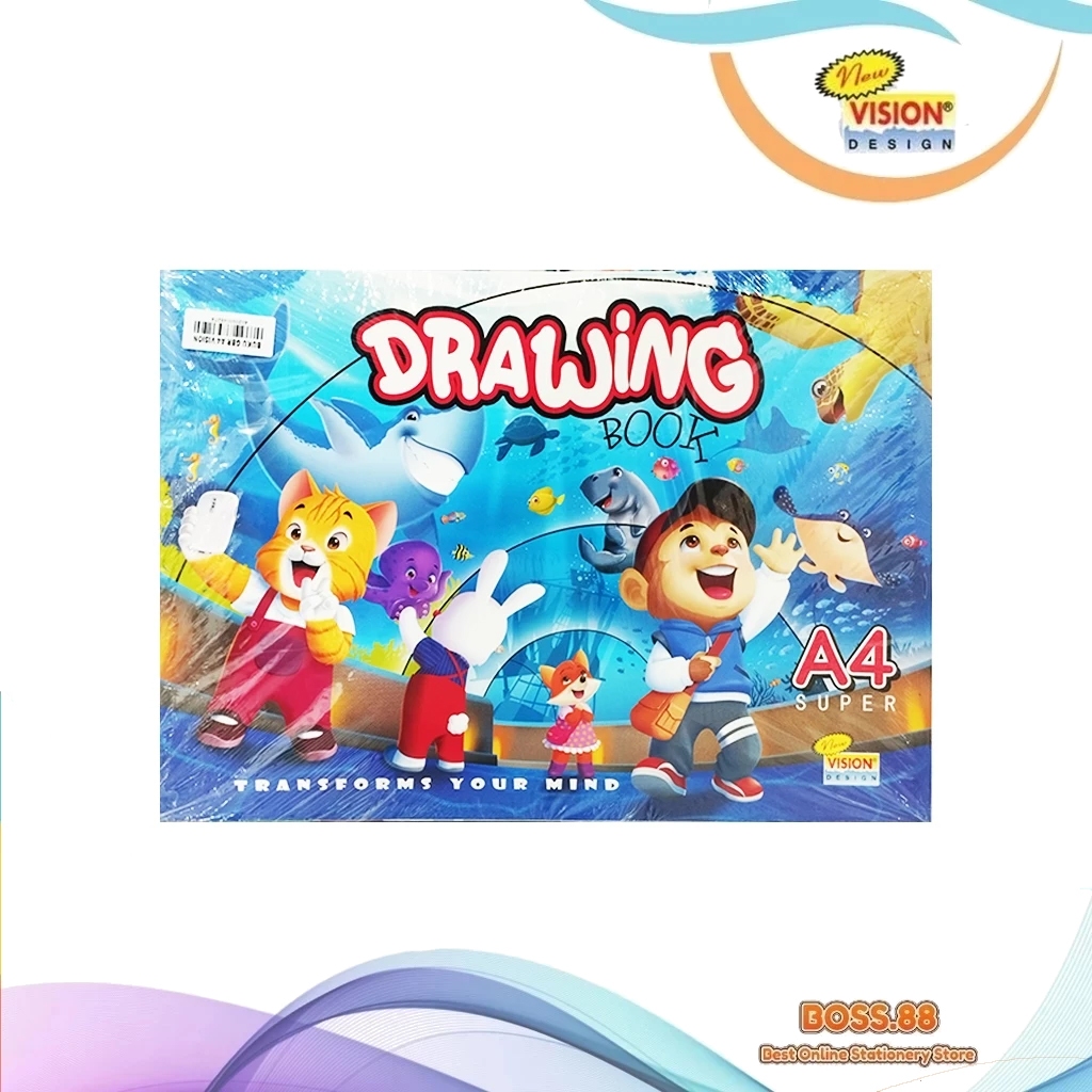 

BUKU GAMBAR A4 VISION (1 PCS)