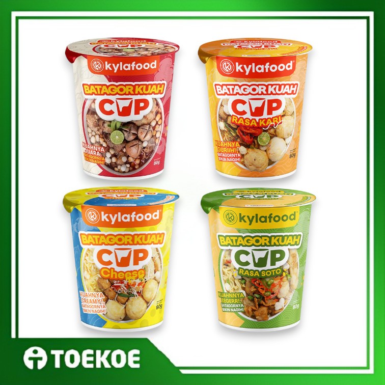 

TOEKOE Kyla Food Batagor Kuah Cup Instan 90GR