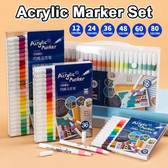 

ACRYLIC MARKER 6 WARNA ZUIXUA F0687
