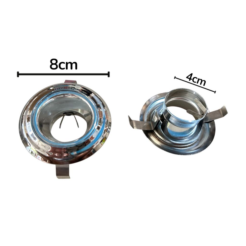 TERMURAH Dudukan Lampu Hias Downlight Mini/Fitting Spotlight Lampu Halogen Lampu Lemari
