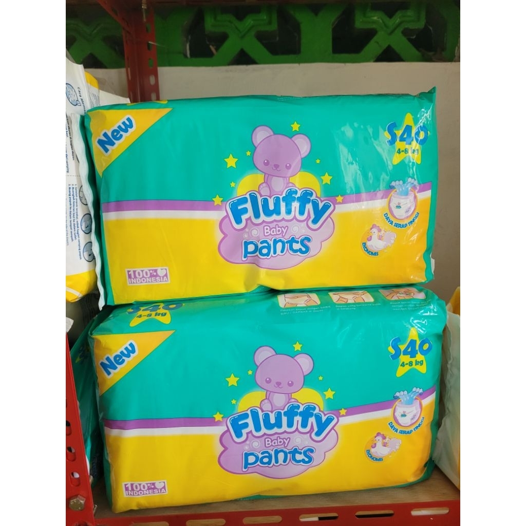 pampers Fluffy size S