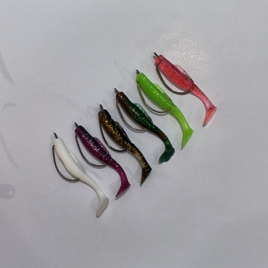 soft Lure Zman 6cm + hook