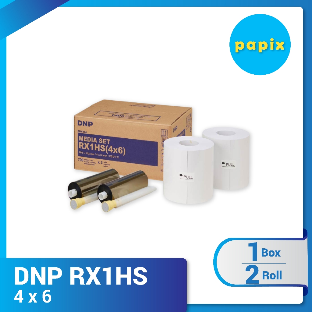 DNP Media Set DS-RX1HS - (1 Box/2 Roll)