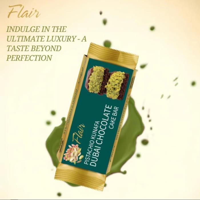

Flair Pistachio Kunafa Dubai Chocolate Cake Bar
