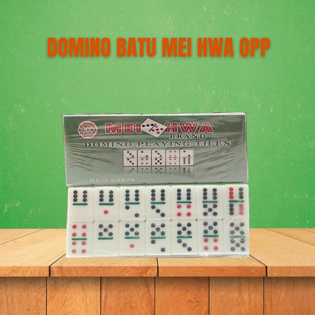 Domino Batu Mei Hwa OPP Original 1 SET