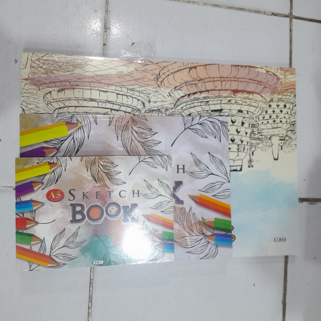 

SKETCH BOOK KIKY / BUKU GAMBAR KIKY / BUKU SKETSA A5,A4,A3 ISI 50 LEMBAR