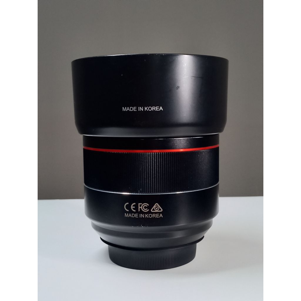 Lensa samyang 85mm f1.4 for canon
