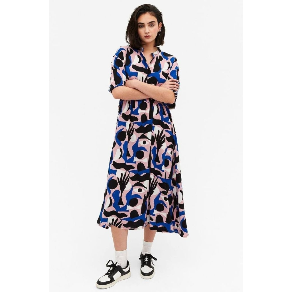 MONKL Printed Shirt Dress
