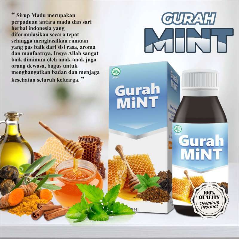 

Sirup Gurah Al Afiat 125 gr mint
