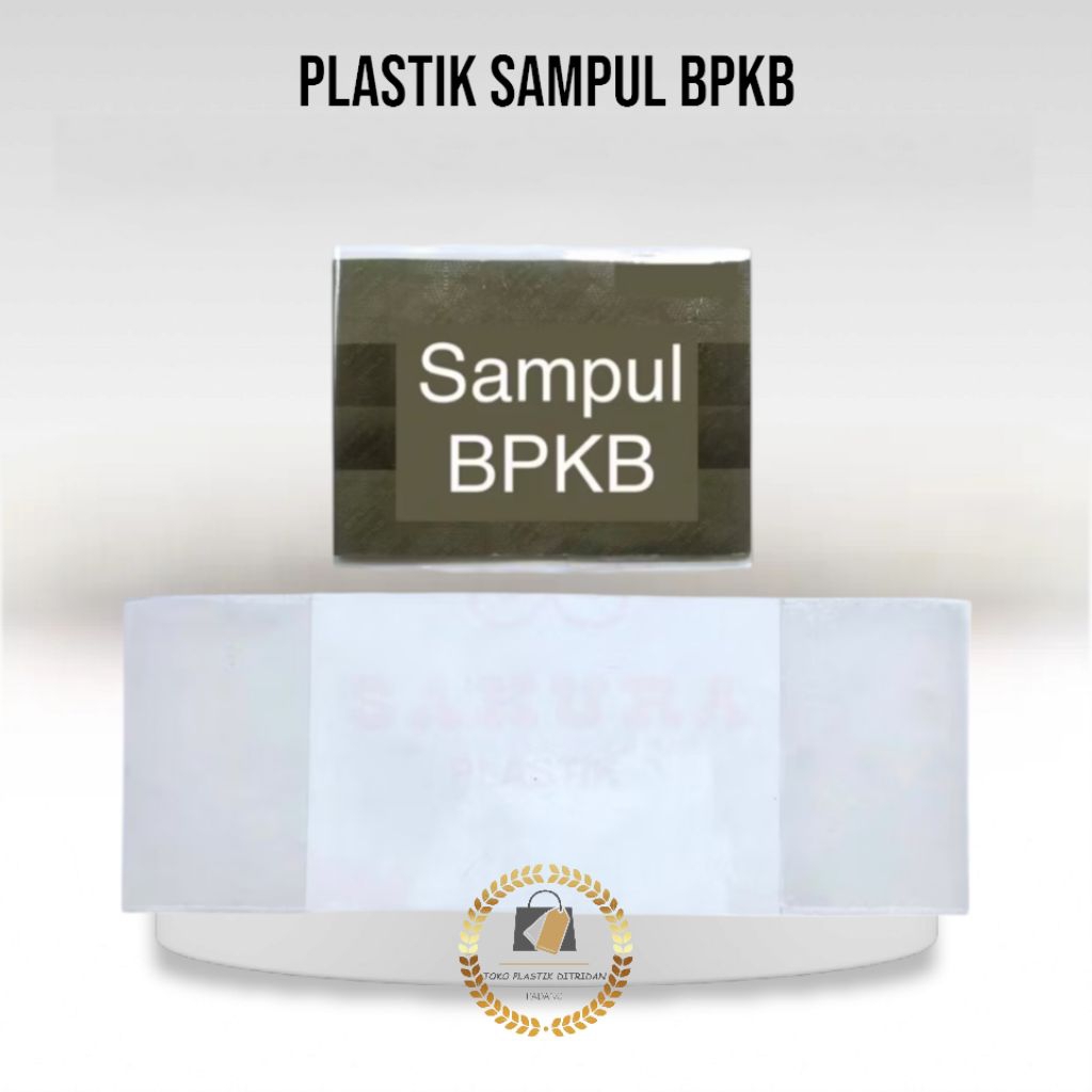 

Plastik Mika Cover BPKB