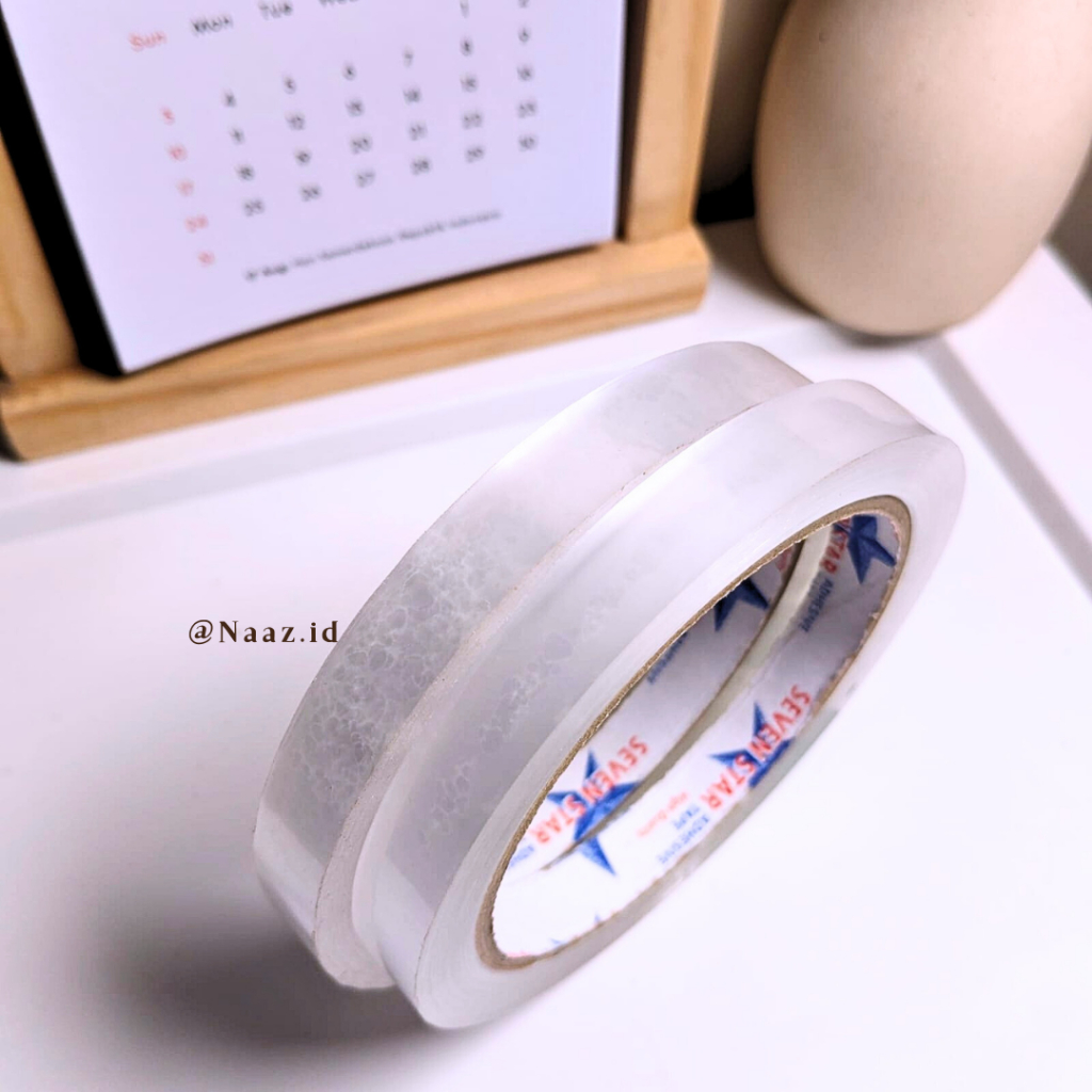 

[ BISA COD ] ISOLASI BENING 12MM 90 YARD SEVEN STAR | SOLASI TRANSPARAN | SOLATIP BENING