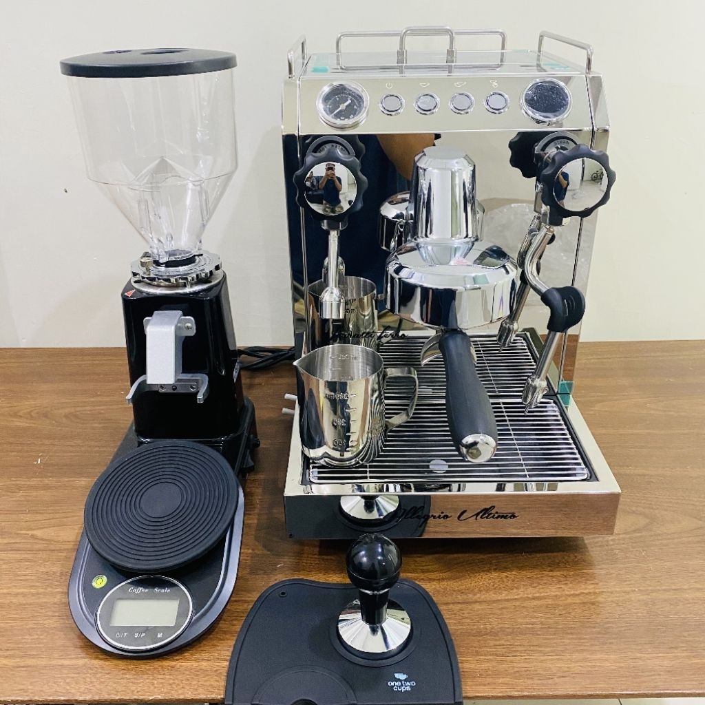 Paket Mesin Kopi Gemilai 3145 Grinder Komersil Paket Usaha Kedai Kopi