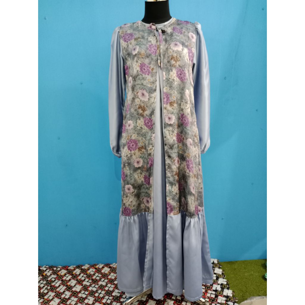 gamis cardigan terbaru kondangan//pesta//mall