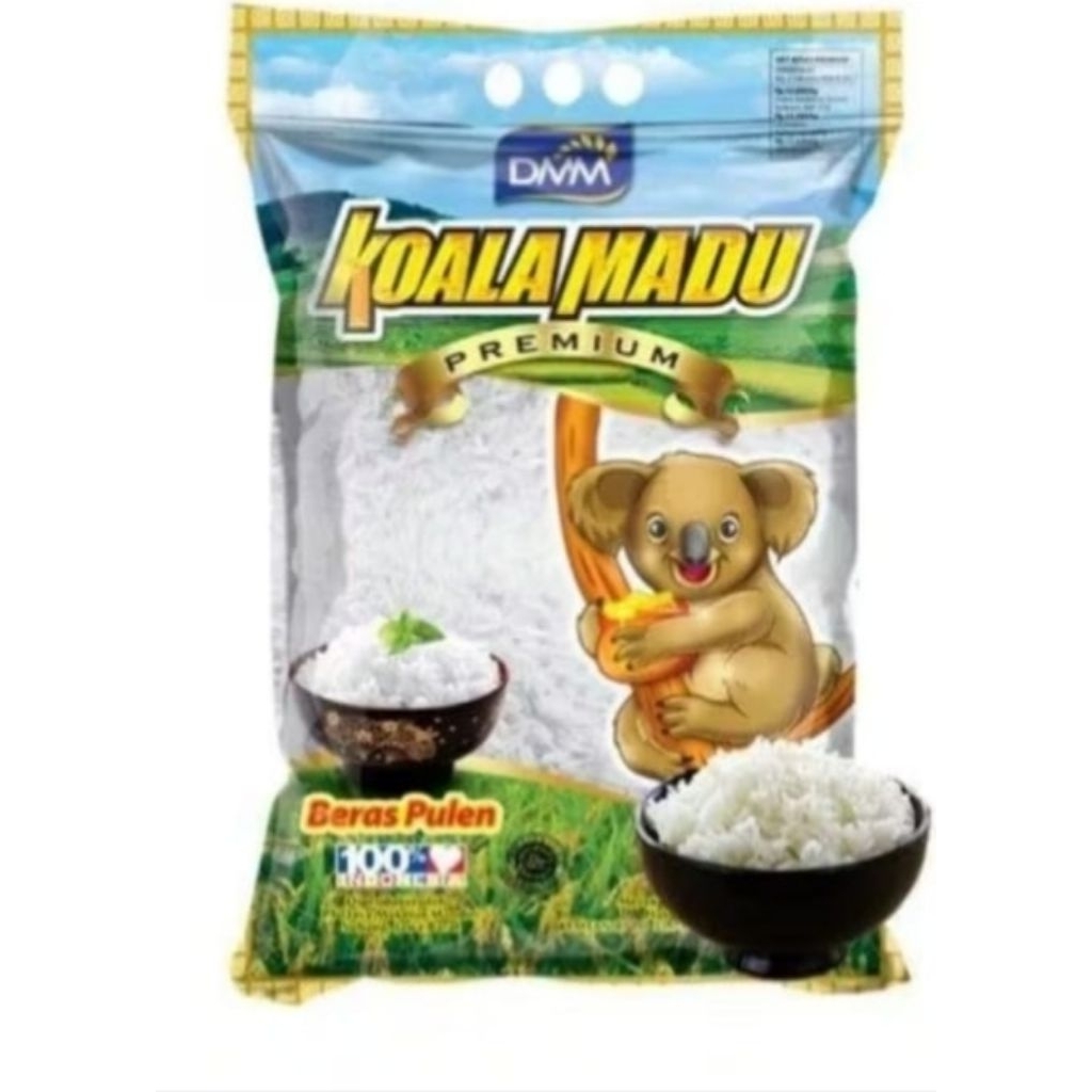 

Koala madu premium beras pulen 5kg