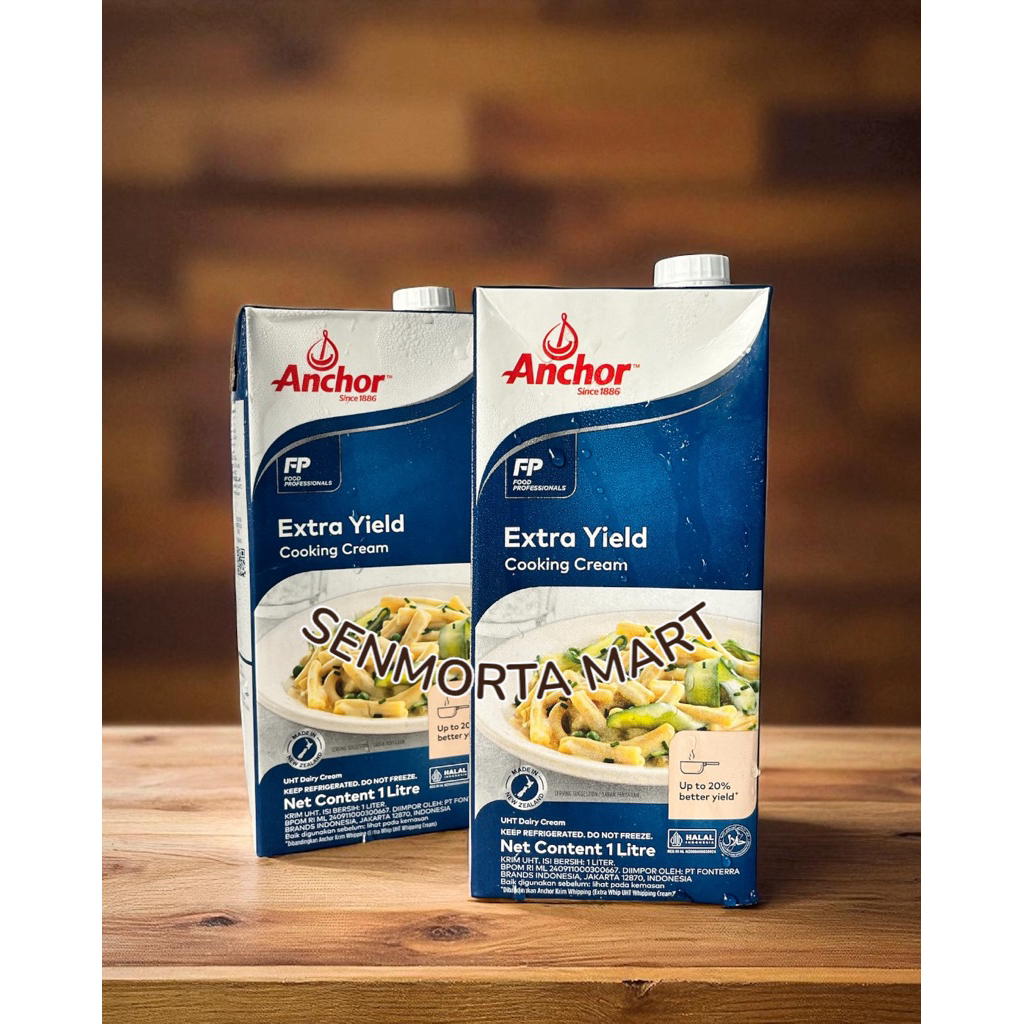 

ANCHOR COOKING CREAM EXTRA YIELD DAIRY 1L