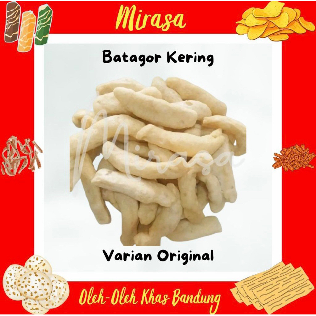 

Batagor Kering Original| Kemasan Berat 250g, 500g, & 1KG.