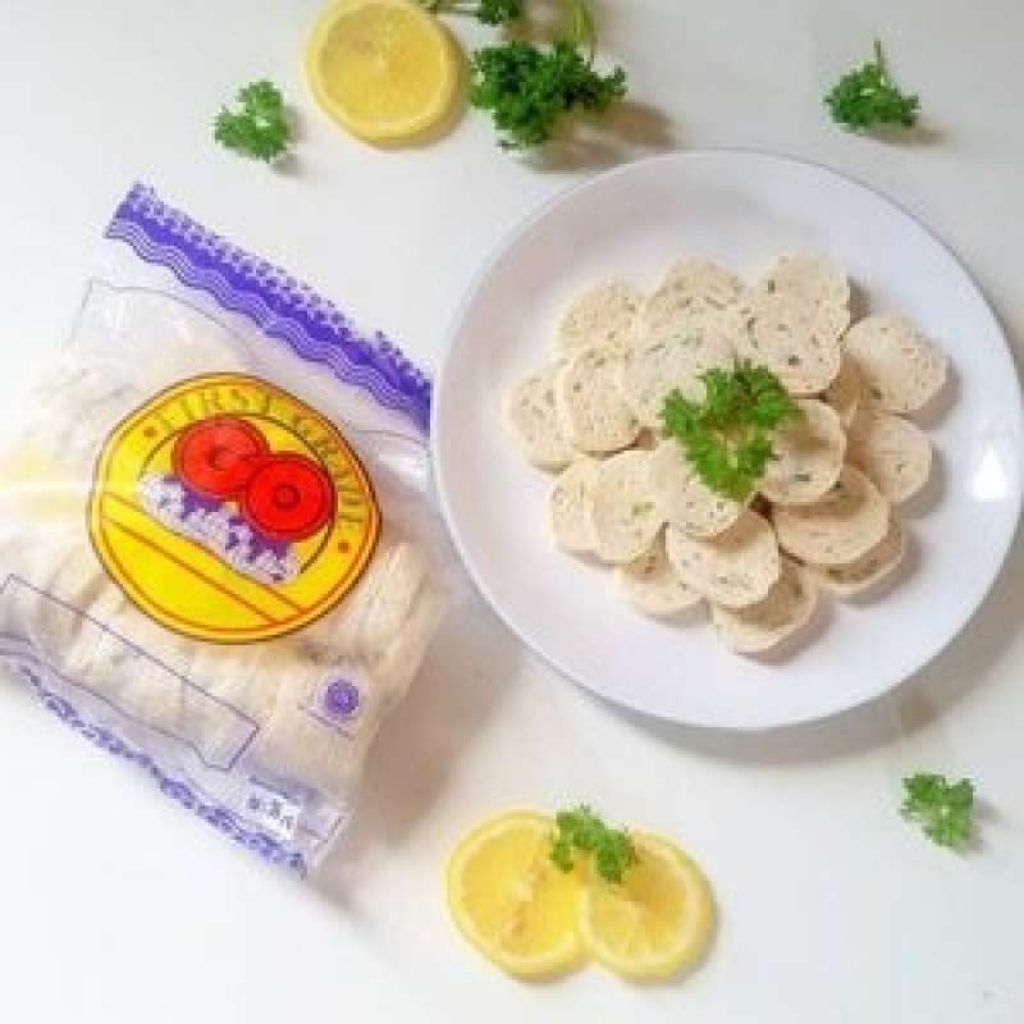 

GO SCALLOP / scalop olahan ikan beku Isi 40 pcs Berat 500g