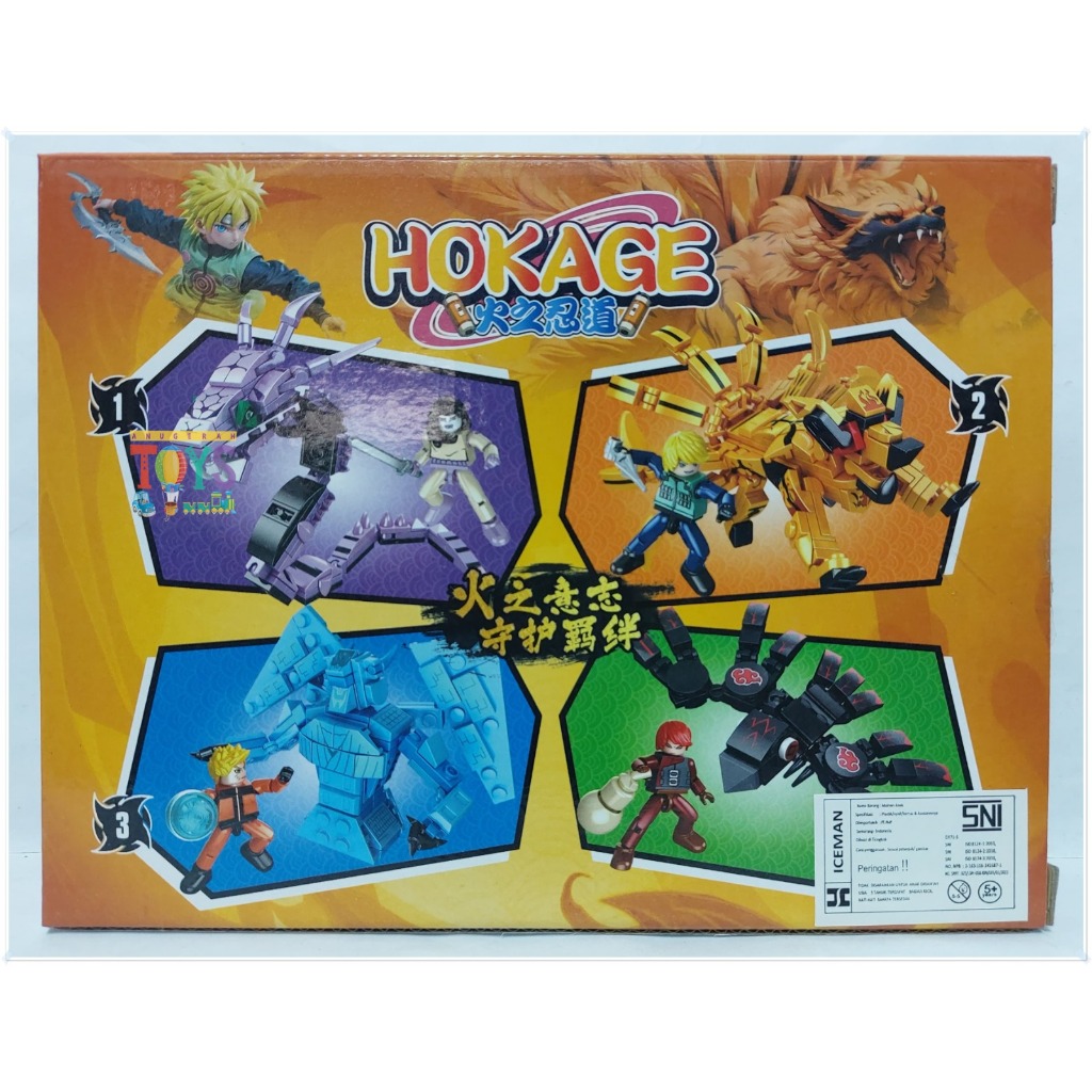 Mainan Brick Hokage - Figure Animasi