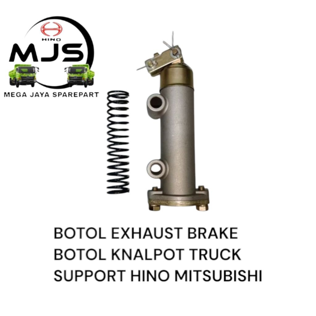 BOTOL EXHAUST BRAKE BOTOL KNALPOT TRUCK SUPPORT HINO MITSUBISHI