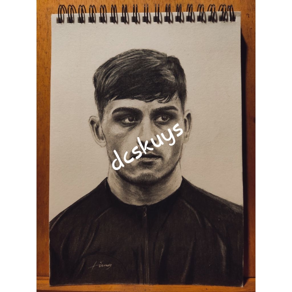 LUKIS WAJAH REALIS A4